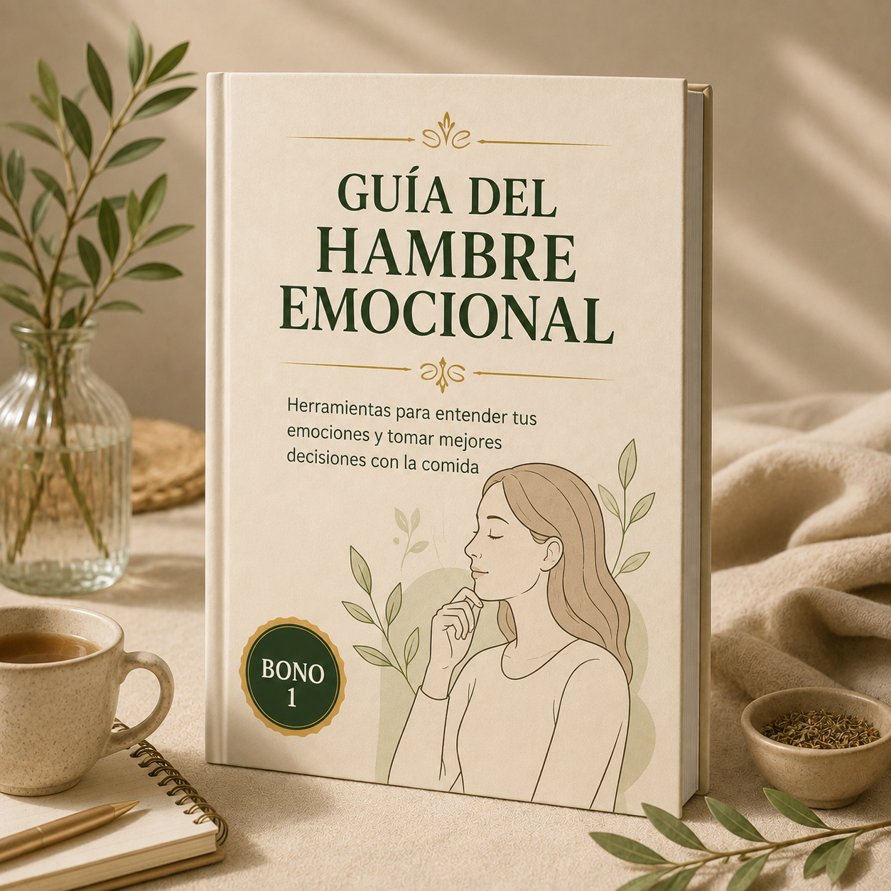 Guía de Hambre Emocional, bono incluido en Reinicio Bariátrico 21 Días