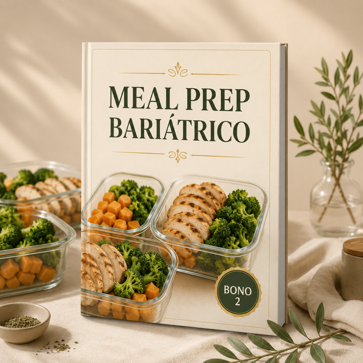 Meal Prep Bariátrico, bono incluido en Reinicio Bariátrico 21 Días